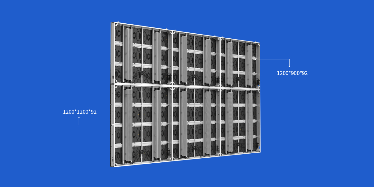 L shaped corner screen