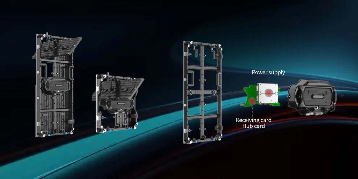 Mixed splicing with other rental event signage