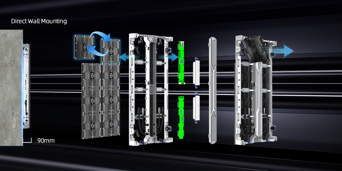 high protection outdoor led screen