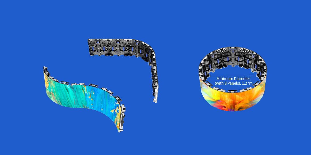 rental flexible LED display