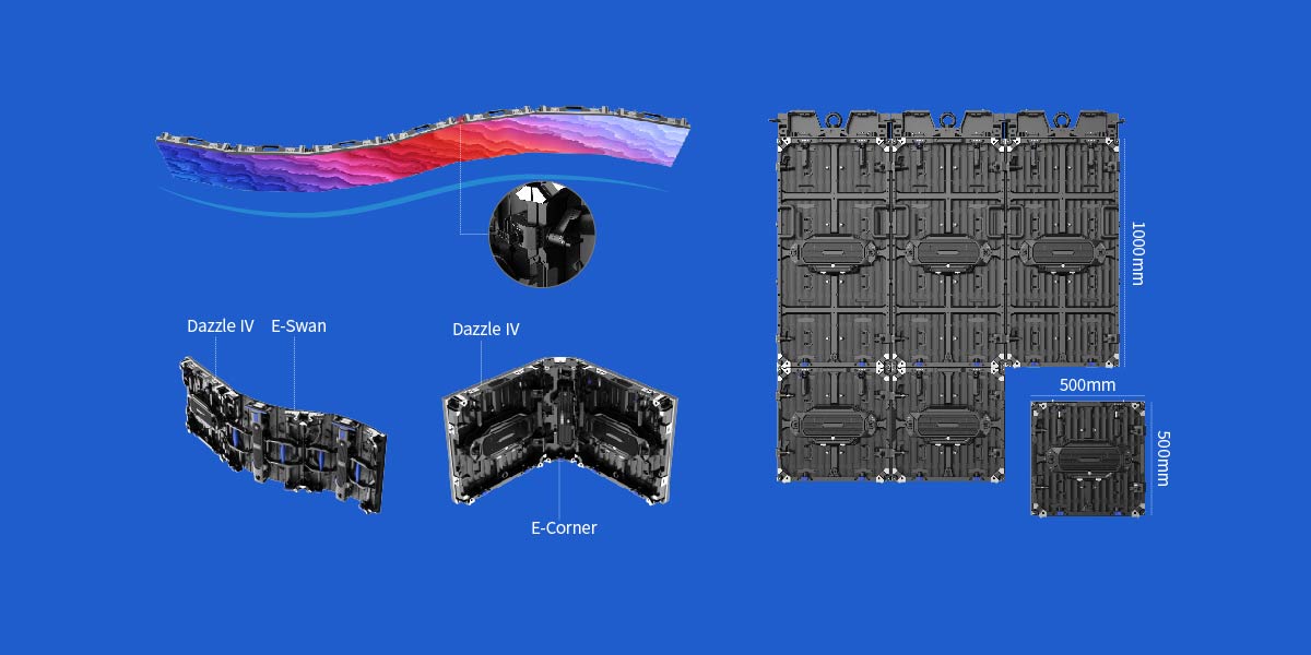 Mixed splicing with other rental event signage