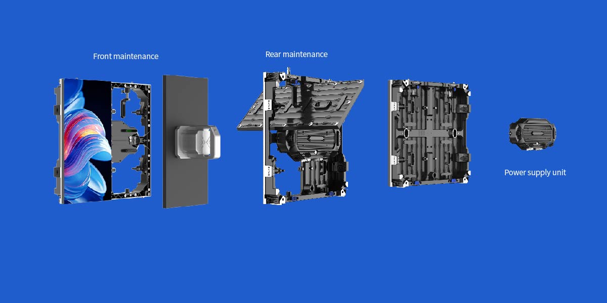 LED board rental panel maintenance