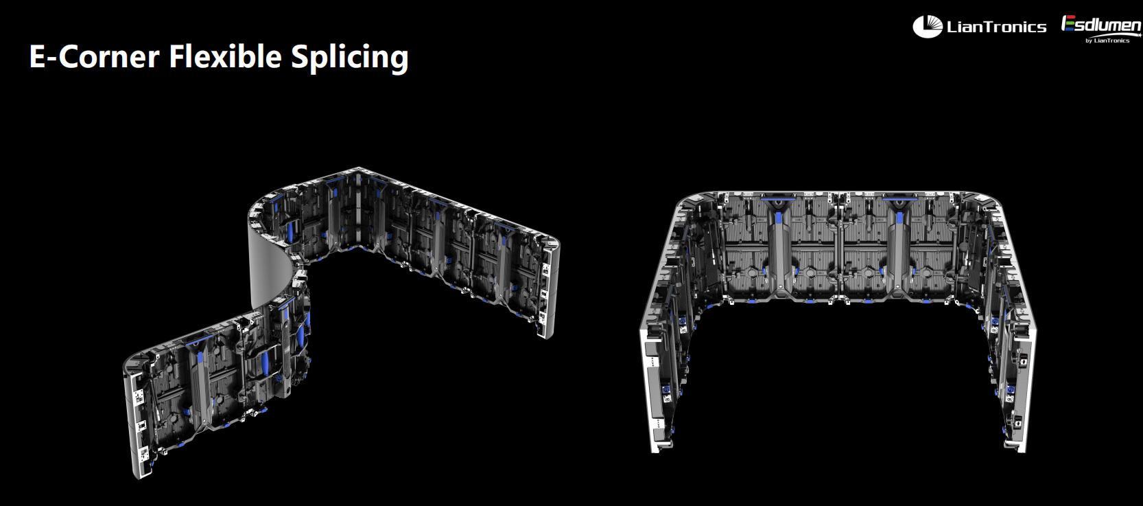 Rental Display Flexible Splicing